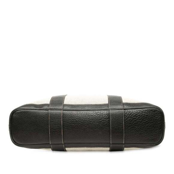 Hermès Garden File MM Tote Bag, Handbag, Gray, Black, Toile H, Buffle Skipper... - Picture 3 of 6